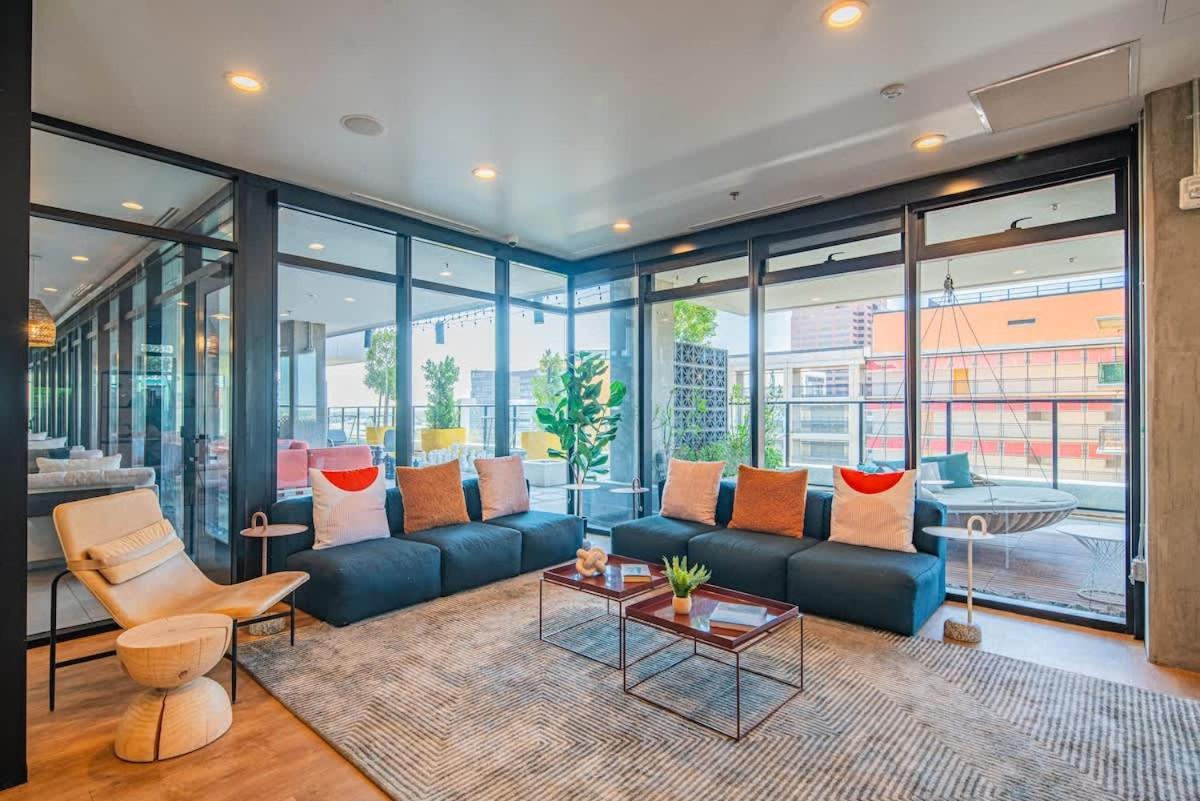 Ferienwohnung Detailed 2Bd, Highrise Dt, Pool, Gym, Parking, Sleeps 8 Phoenix Exterior foto