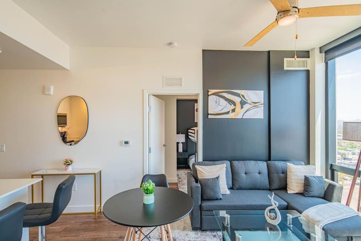 Ferienwohnung Detailed 2Bd, Highrise Dt, Pool, Gym, Parking, Sleeps 8 Phoenix Exterior foto