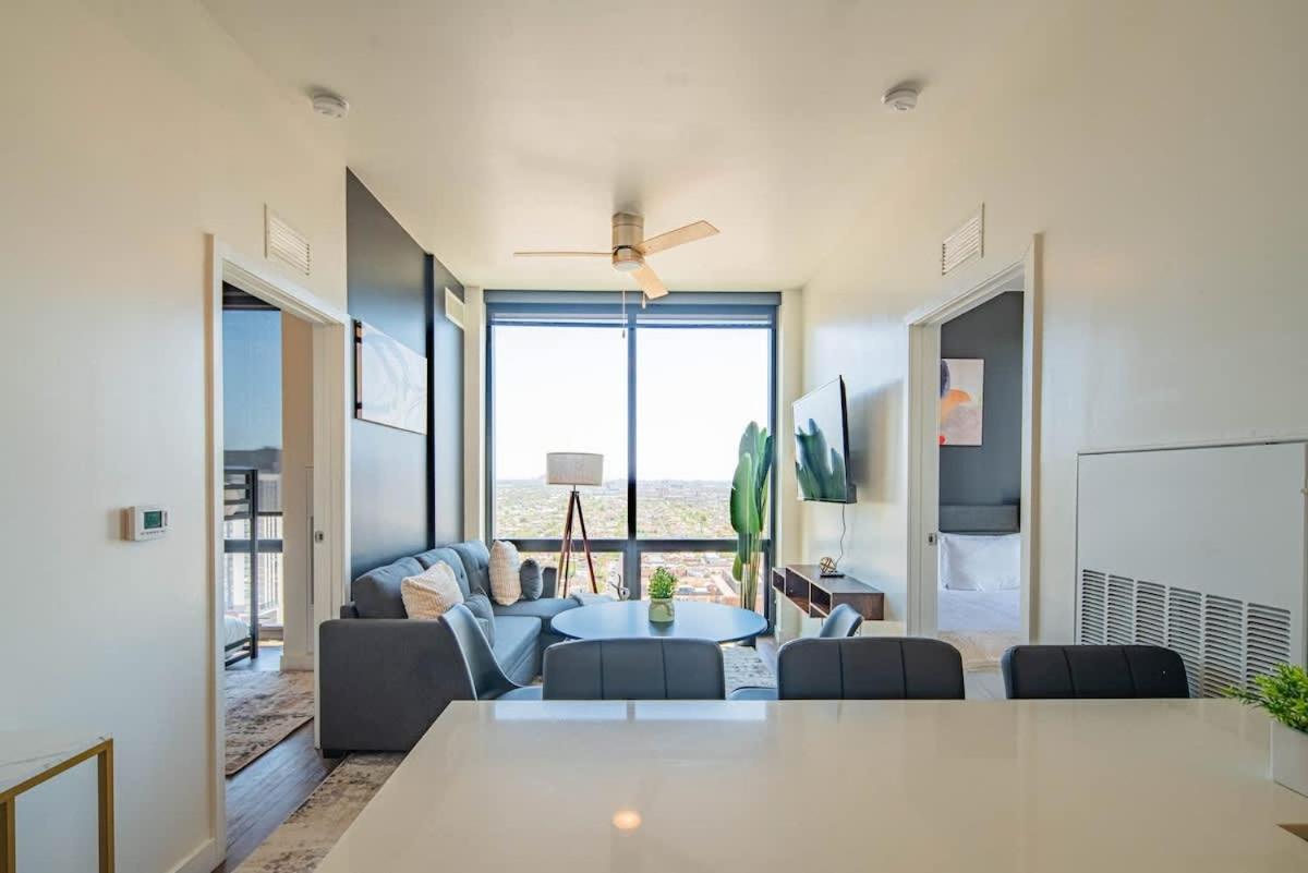 Ferienwohnung Detailed 2Bd, Highrise Dt, Pool, Gym, Parking, Sleeps 8 Phoenix Exterior foto