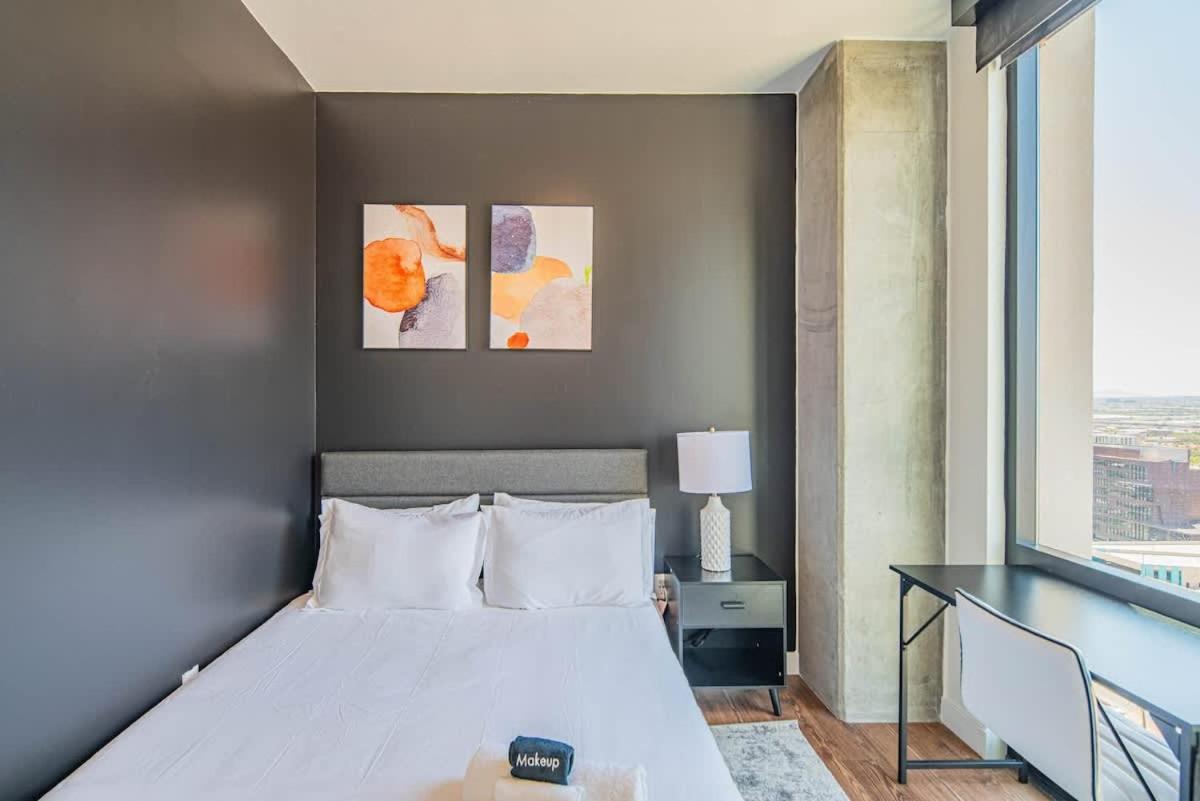 Ferienwohnung Detailed 2Bd, Highrise Dt, Pool, Gym, Parking, Sleeps 8 Phoenix Exterior foto